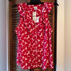 CABI sleeveless blouse.  NWT!!